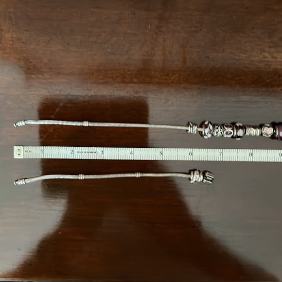 Pandora necklace with additional extension. - Picture 3 of 3